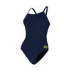 Aqua Sphere MP Team Solid Mid Back Swimsuit Navy Blue