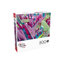 Buffalo Games - Squid Game - A Player is not Allowed to Stop Playing - 500 Piece Jigsaw Puzzle for Adults Challenging Puzzle Perfect for Game Nights