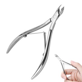 LKCCTK Stainless Steel Nipper Nail Clippers, Easy to Carry, Cuticles, Nail Care, Shears, Handling, Exfoliating, Beauty Tool