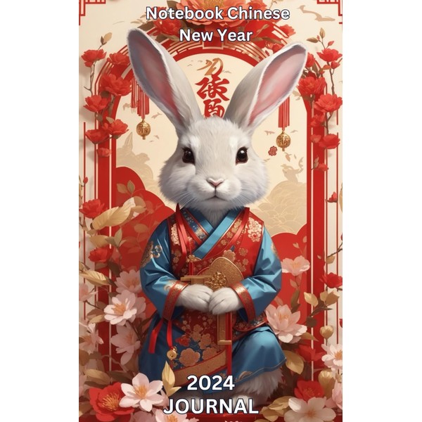 notebook year of the rabbit journal: Chinese New Year 2024,
