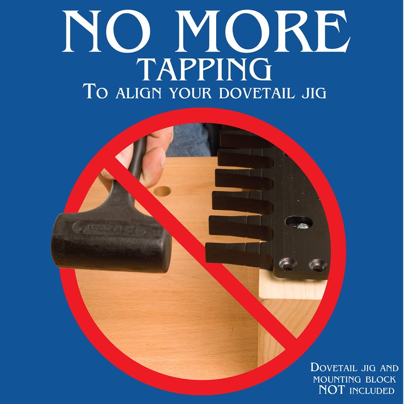 Micro Adjuster for the Peachtree Dovetail Jig System