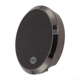 Electronic Digital Clock with LED Lighting Bell for Cars (Silver)