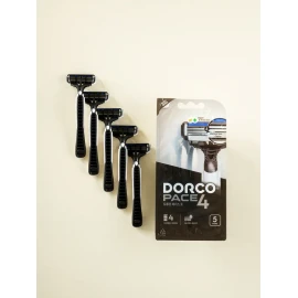 DAISO Dorco PACE4 4-blade razor 5P