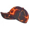 Hip Hop Honour Badyx Kids NY Baseball Cap Orange and