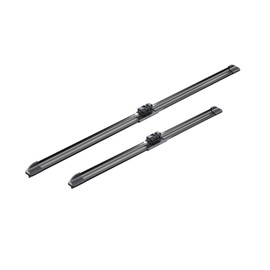 Bosch Wiper Blade Aerotwin A206S, Length: 650mm/475mm – Set of Front Wiper Blades - Only for Left-Hand Drive (EU)