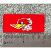 Woody Woodpecker, Road Runner, Racing Car Sticker 4" X 2.8"