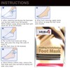 2 Pairs Foot Peeling Foot Mask - Exfoliating Socks and
