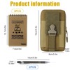Maahongh 6 Pcs Brown Waterproof Notebook with Pen and Cover,