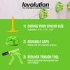 Miracle Sealants Levolution Pro Flat Spacer 1/8", Tile Leveling &