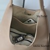 Hobo Bags for Women Soft Vegan Leather Shoulder Handbag Slouchy