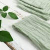 Prosky 6 PCS Gauze Cheesecloth Napkins , Chiffon Dinner Napkins