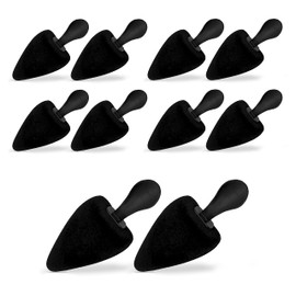 DELFA Samty Shoe Stretcher Pointed Size 39-42 - Foam Shoe Shaper Shoe Stretcher - for Women Lace Shoes - High Heels, black