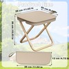 YANXINKE Mini Folding Stool and Lightweight, Mini Outdoor Camping Folding