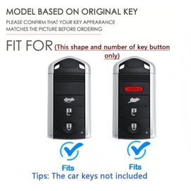 SANRILY PU Leather 3/4 Button Smart Key Fob Cover Case Compatible with Acura TL 2014 2010 2009 MDX RDX TLX IL TSX ZD ZDX Keyless with USA Flag Pattern Keychain Black