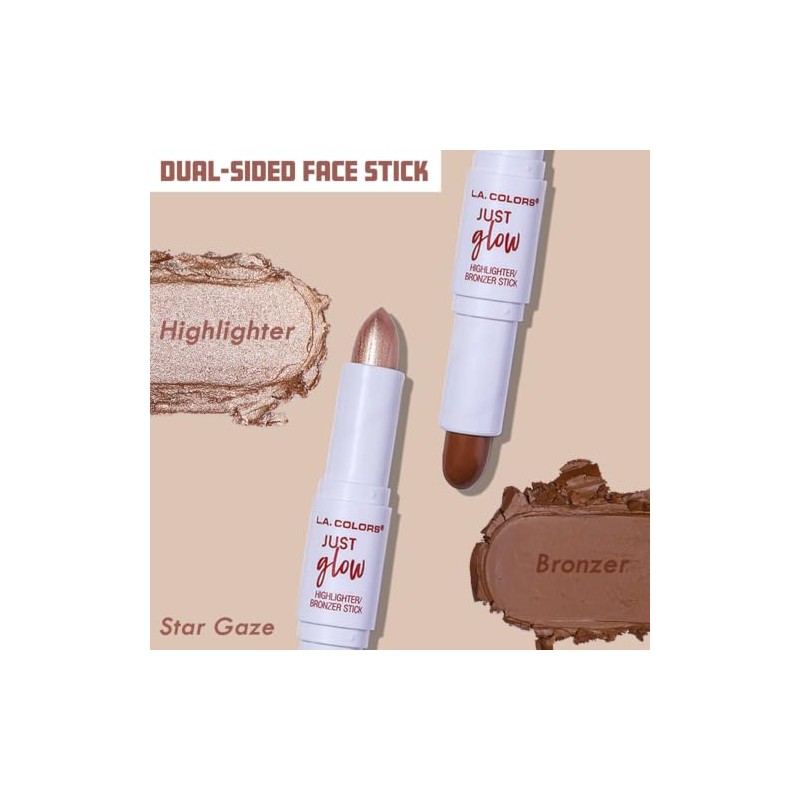 L.A. COLORS Contour It Stick - Doble cara, justo/ligero CCS597