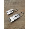 [HWB] Keychain Portable Fruit and Vegetable Peeler Key Holder Tool