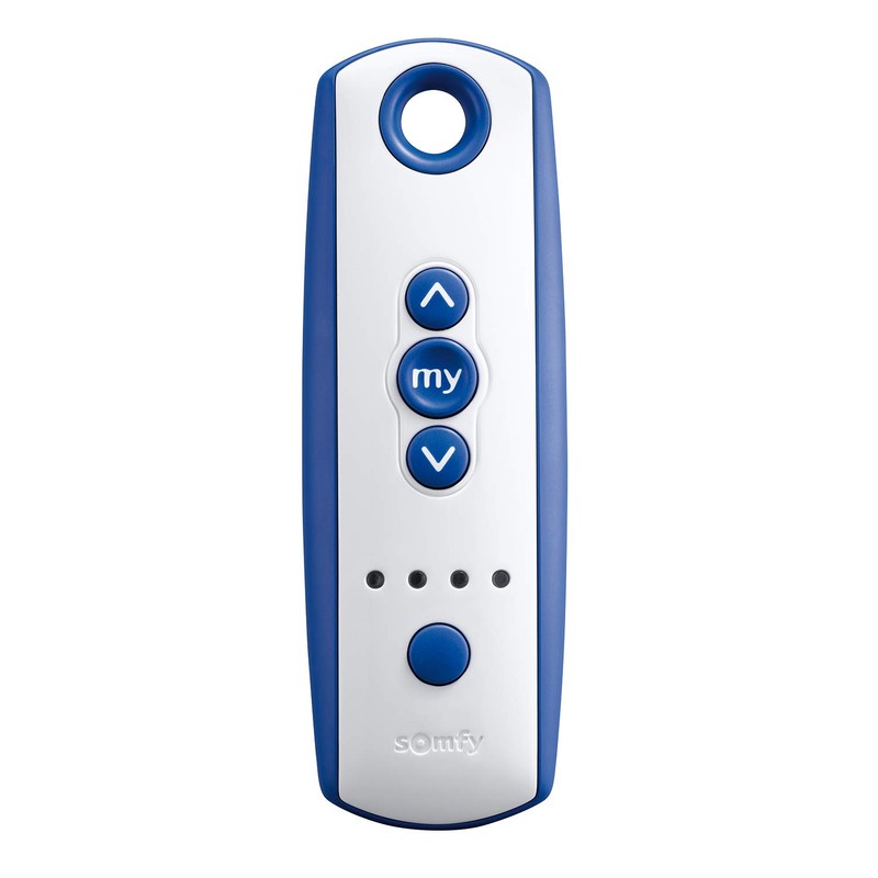 Somfy Telis 4 RTS Patio Remote, White / Blue