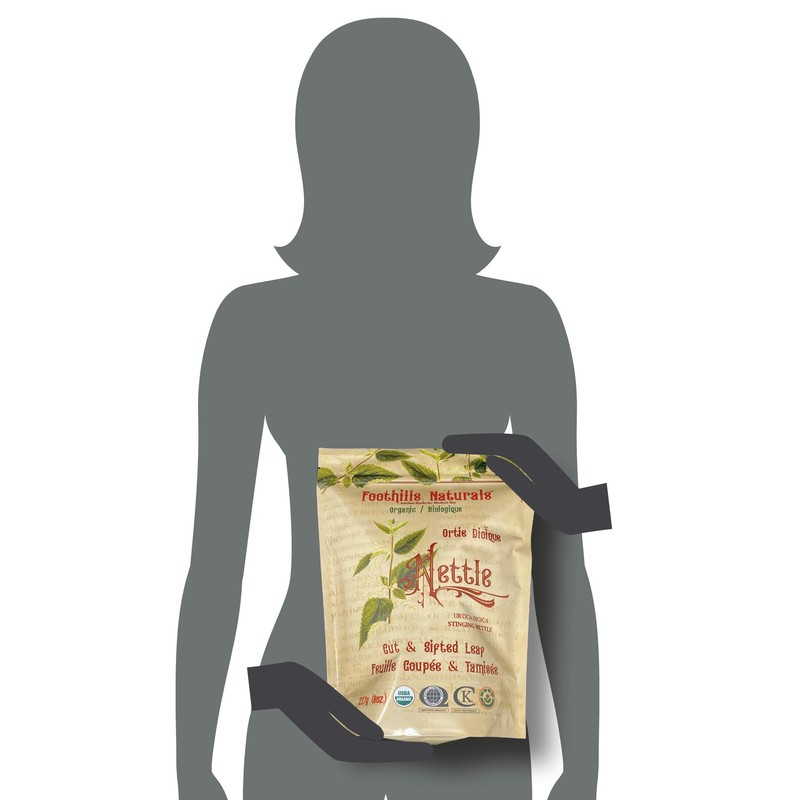 Foothills Naturals Nettle Leaf Tea Organic – Loose Cut and