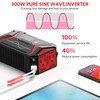 BESTEK 300Watt Pure Sine Wave Power Inverter [30W PD USB-C]