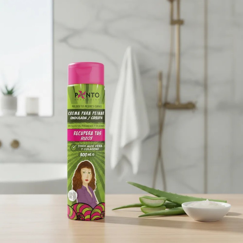 Crema Peinar Ponto Ondulado Crespo 300 ml