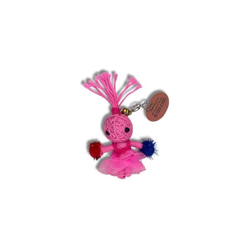 Watchover Voodoo 3-Inch Hey Sister Go Sister Keychain - Handcrafted