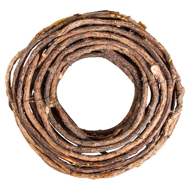 Rayher 65077000 Deko-Kranz, Natur, Ø 30 cm
