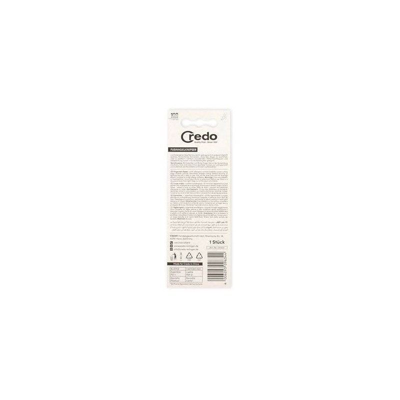 Credo Nagelknipser 82mm Chrom