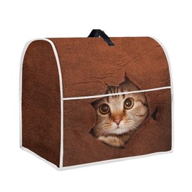 Annejudy Animal Cat Print Kitchen Aid Mixer Cover, Stand Mixer Cover Compatible with 4.5-5 Quarts Kitchen Aid Stand Mixer, Kitchen Aid Covers For Stand Mixer, Kitchen Aid Mixer Accessories