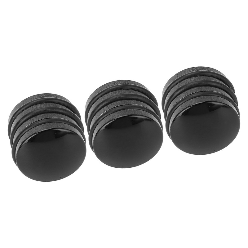 3pcs O Ring Guitar Knob Anti Slip Grip Metal Electric