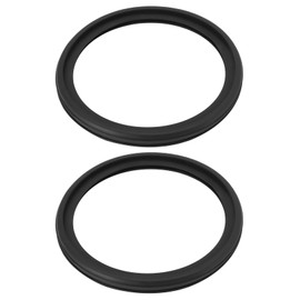 YINETTECH Pack of 2 Flush Pipe Seals Concealed Cistern Drain Pipe Seals Toilet Seal Compatible with Geberit 90mm Flush Pipe 387.282.00.1