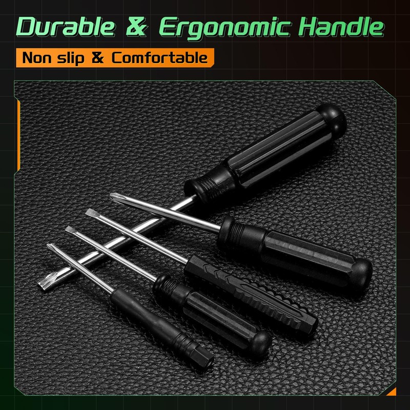 sourcing map 8pcs PH1 Mini Phillips Screwdriver #1 3.6" Length