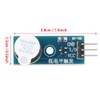 Akozon 5pcs Beep Sound Alarm Sensor Module DC 3.3V-5V Active