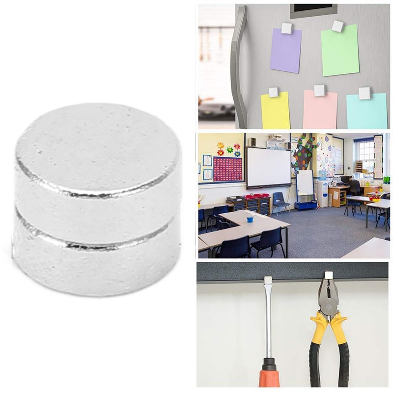 80 Pcs Round Neodymium Magnet Heavy Duty Strong Magnetism Glossy