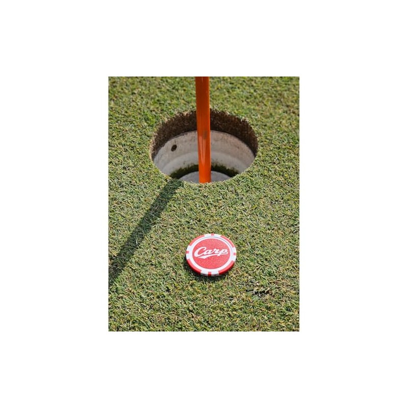 LEZAX Hiroshima Toyo Carp Golf Casino Marker Red HCAC-5722