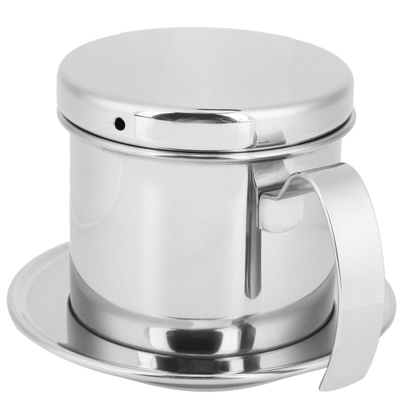 Drip Coffee Filter Pot Silver 304 Stainless Steel Hhousehold Bbrewing