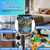 Dinosaur Cartoon Laundry Basket Oxford Cloth Funny Laundry Hamper With