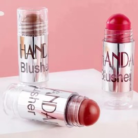 Highlight Cheek Stick Blush Contour Stick with High Pigment Hydrating Long Lasting Blush for Cheeks and Lips shaping facial contours (08#, 1.0 Ounce (Pack of 1))