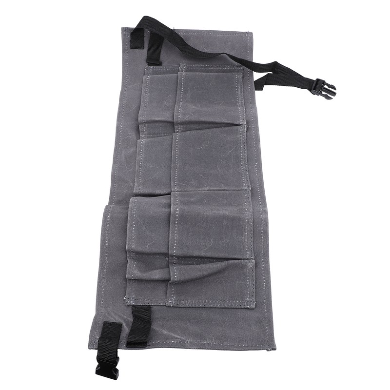 Tool Belt Pouch Grey Multifunctional Large Capacity Long Lasting Adjustable
