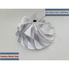 Holset Upgrade Turbo HE351CW HE351VE HE300VG HX40 Billet Compressor Wheel 67mm 7+7