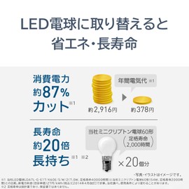 パナソニック ミニクリプトン電球 100V 100W形 E17口金 45mm径 クリア LDS100V90WCK