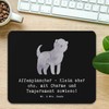 Mr. & Mrs. Panda Mauspad Affenpinscher Charme - Geschenk, liebenswert,