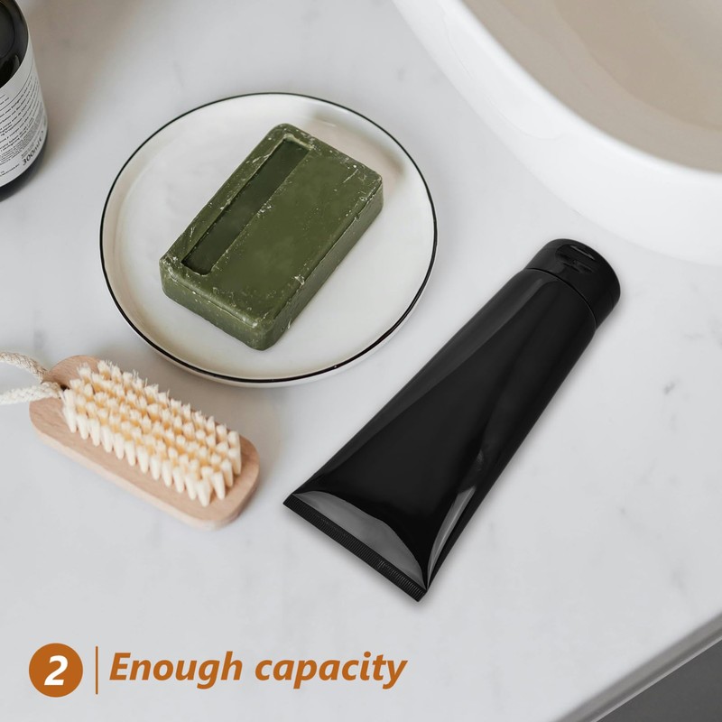 Healvian Travel Size Containers Refillable Empty Travel Bottles 200G Plastic
