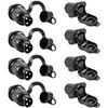 GOMETY Pack of 4 3-Pin Plug and Socket, 12 V