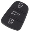 Rubber Keypad with 3 Buttons Replacement Buttons INION Compatible with