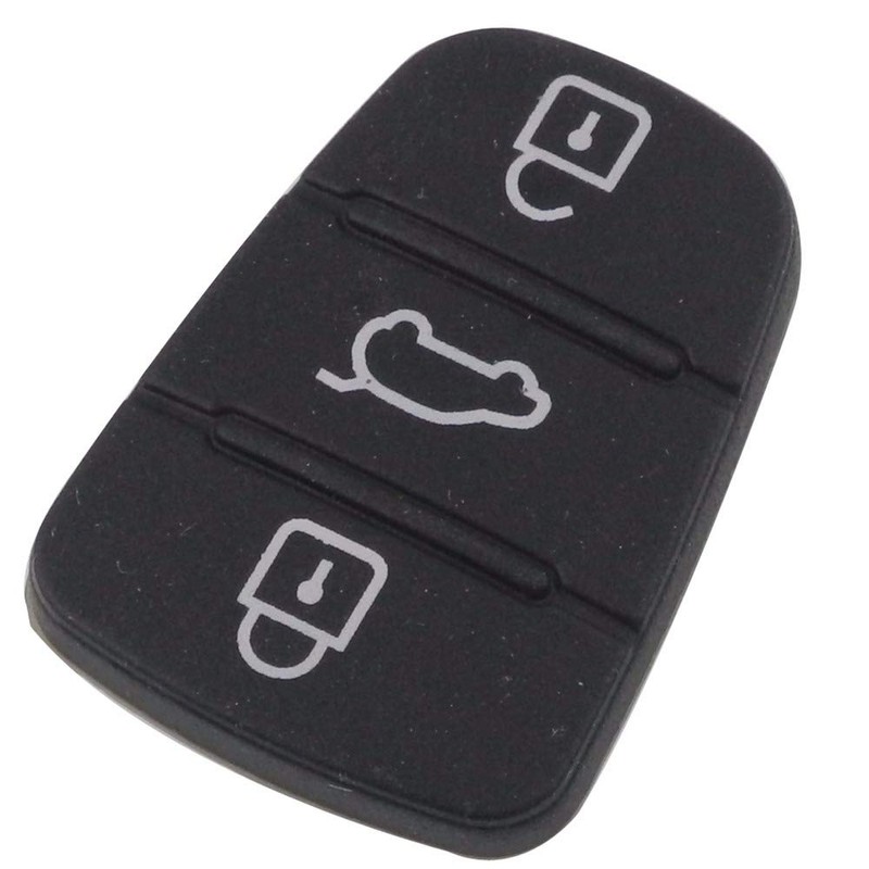 Rubber Keypad with 3 Buttons Replacement Buttons INION Compatible with