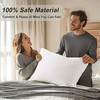 Favocama Pillows Queen Size Set of 4 Hotel Collection Bed
