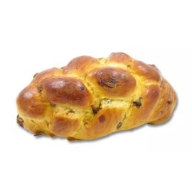 Traditional Braided Egg Challah Bread With Raisins Pack Of 3
