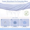 BEBE FAVOUR 10 Pack Baby Washcloths Rayon from Bamboo Terry