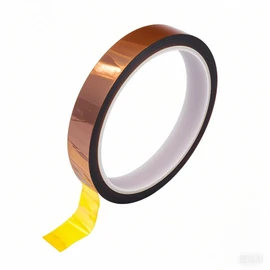 Misuyue 18 mm Kapton Tape, Heat Resistant Tape up to 300°C, 33 m / 108 ft Polyimide Film Insulation Tape for 3D Printer Soldering, Sublimation, Electronic Circuit Boards (Brew)