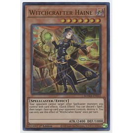 YU-GI-OH! Witchcrafter Haine - MAMA-EN022 - Ultra Rare - 1st Edition - Collectible Card - 1 Piece
